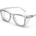 Safety Glasses, Fashionable Eye Protection Glasses With Clear Scratch Resistant Lenses, Great Safety Goggles For Women & Men