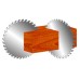 Combination teeth blade for wood